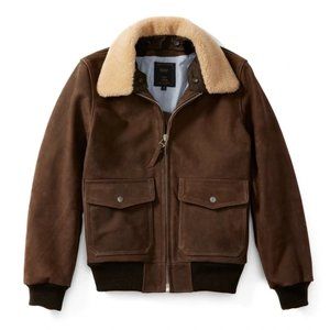 IN SEARCH OF ITEM - GOLDEN BEAR x FLINT AND TINDER LEATHER BOMBER